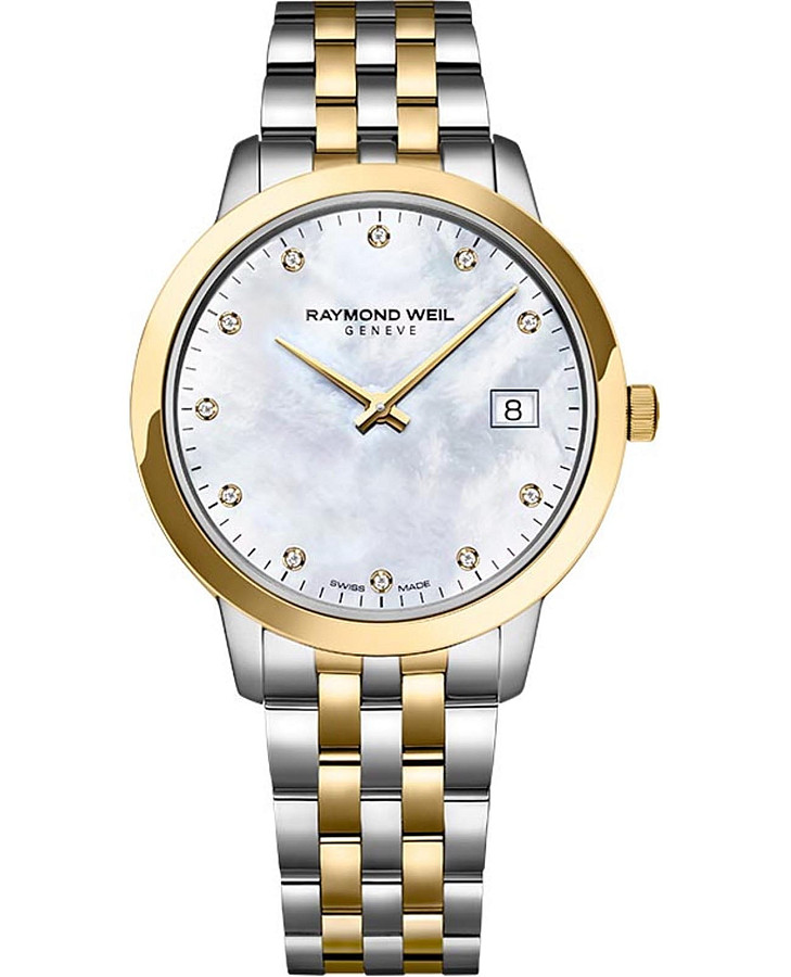 Часы Raymond Weil Toccata 5385-STP-97081 — женские, белый