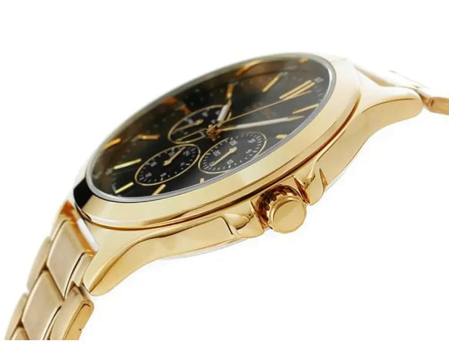 Часы Casio Collection LTP-V300G-1A — нержавеющая сталь с ip-покрытием, женские