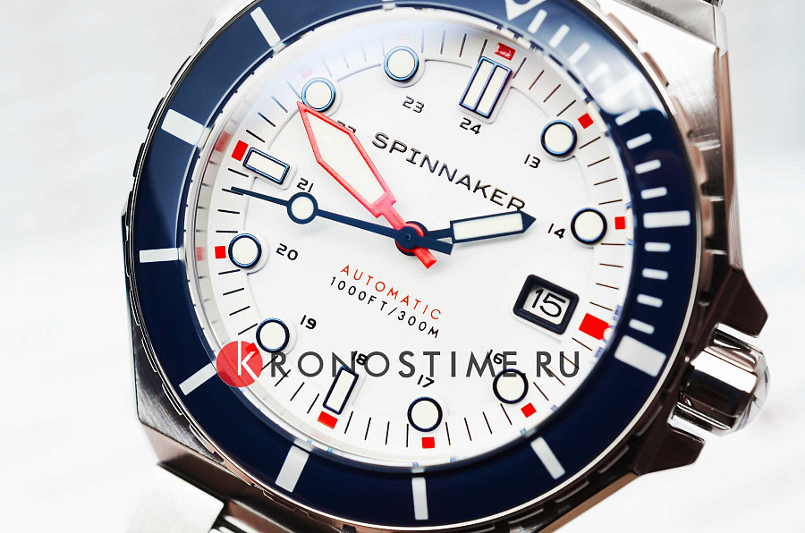 Часы Spinnaker Dumas SP-5081-HH — сталь металл, Англия