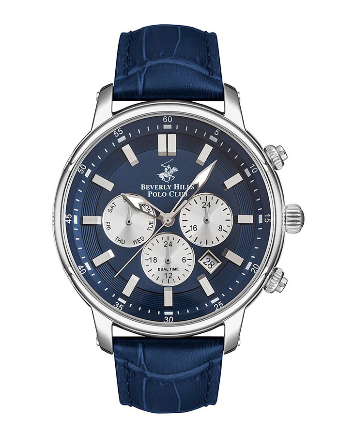 Часы Beverly Hills Polo Club BP3255X.399 — мужские, синий