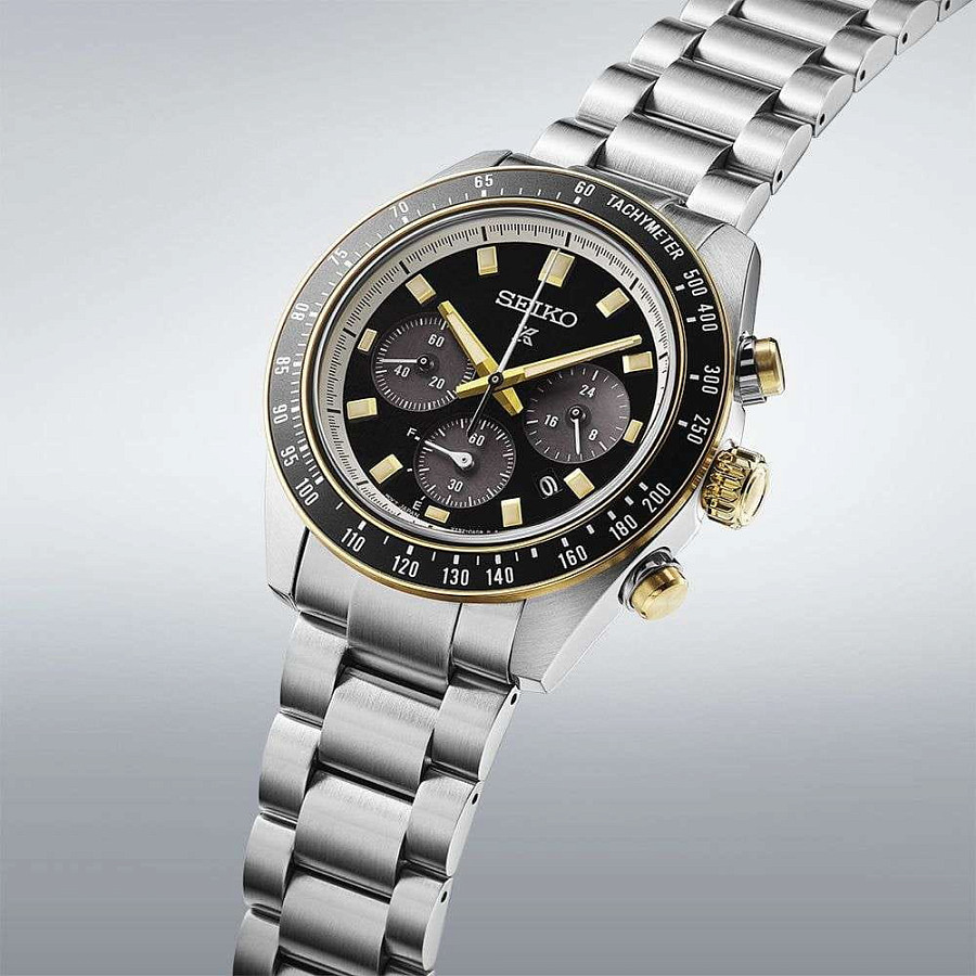 Часы Seiko Prospex Speedtimer SSC941P1 — металл сталь, Япония