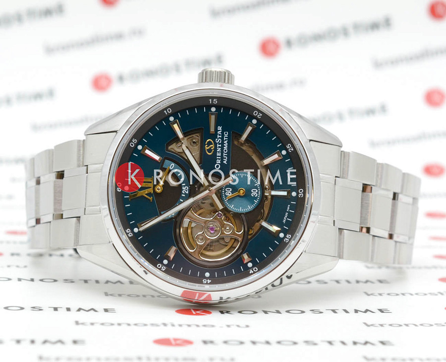 Часы Orient Star RE-AV0114E (RK-AV0114E) — механические, сталь металл