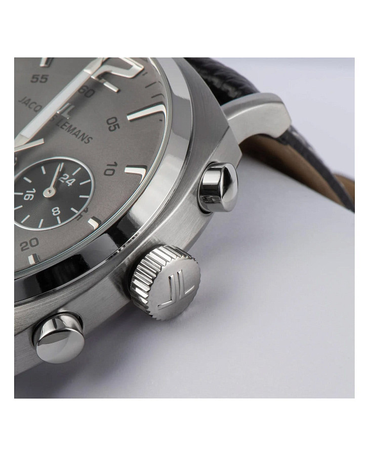 Часы Jacques Lemans Lugano 1-1645P — сталь металл, Австрия