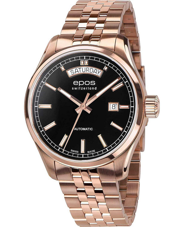 Часы Epos Passion 3501.142.24.95.34 — мужские, черный