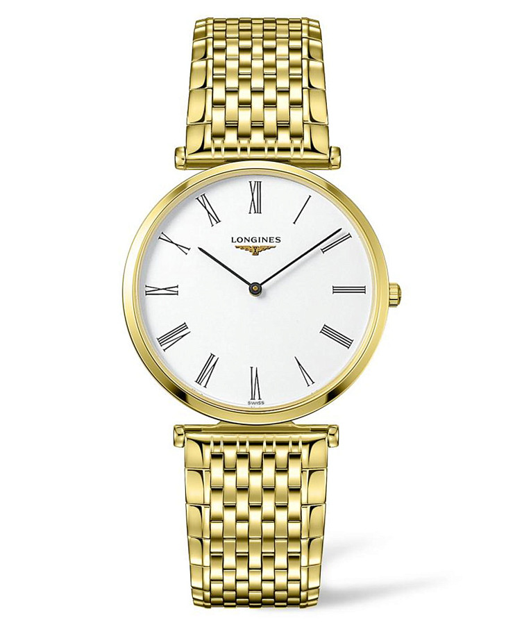 Часы Longines La Grande Classique L4.755.2.11.8 — женские, белый