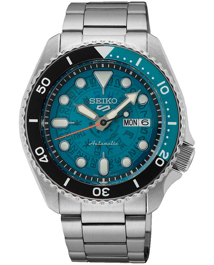 Часы Seiko 5 Sports SRPJ45K1 — мужские, антрацитовый