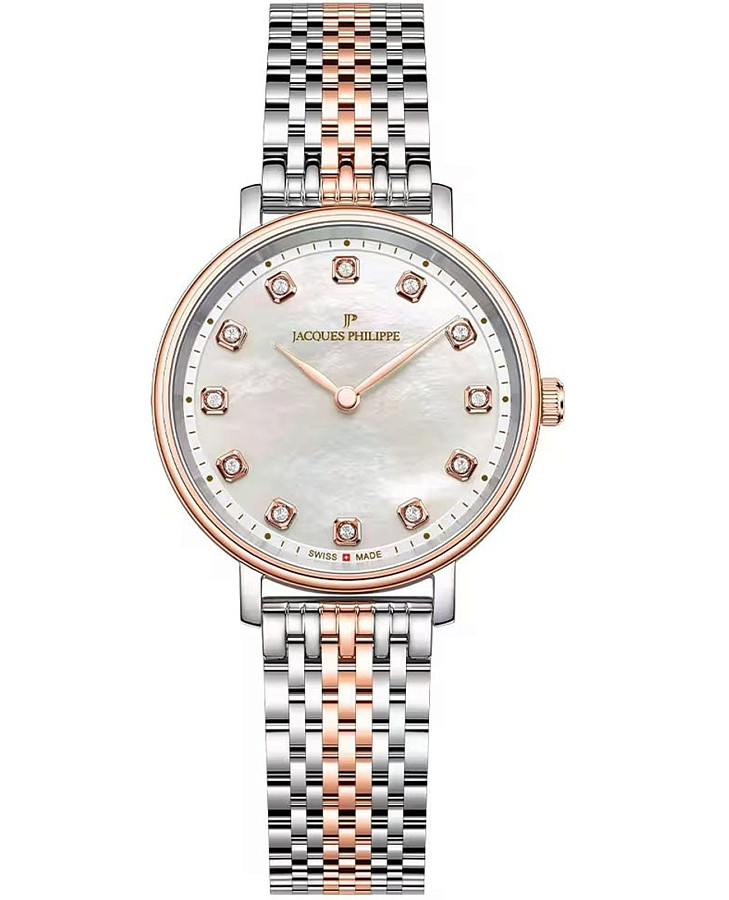 Часы Jacques Philippe Vitalicus JPQLS757388RG — женские, перламутровый