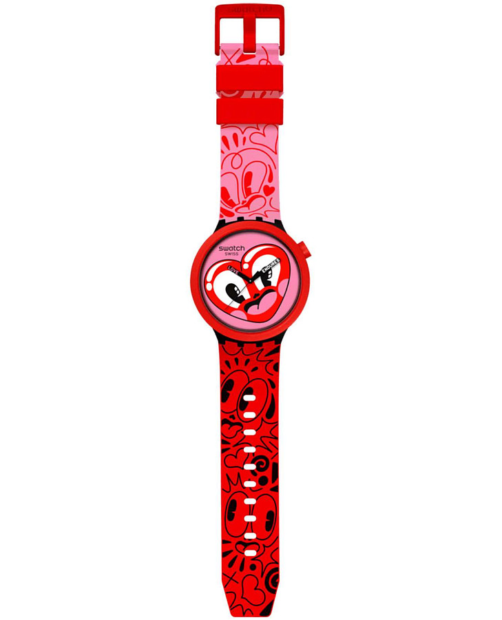 Часы Swatch Big Bold Biosourced Standard SB05Z103 — пластик, Швейцария