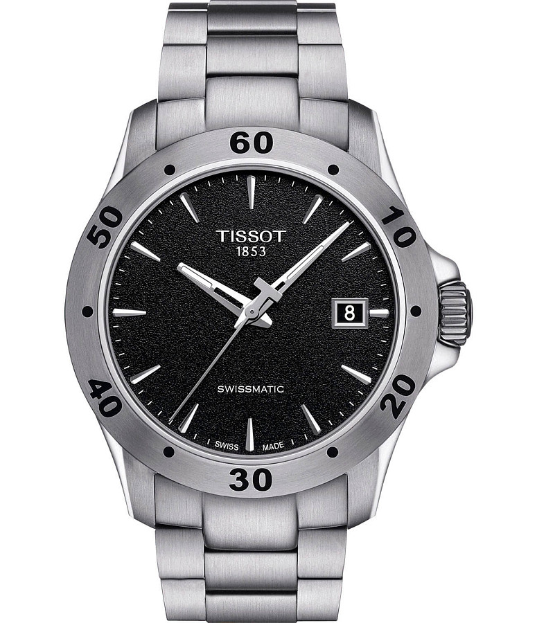 Часы Tissot V8 Swissmatic T106.407.11.051.00 — мужские, черный