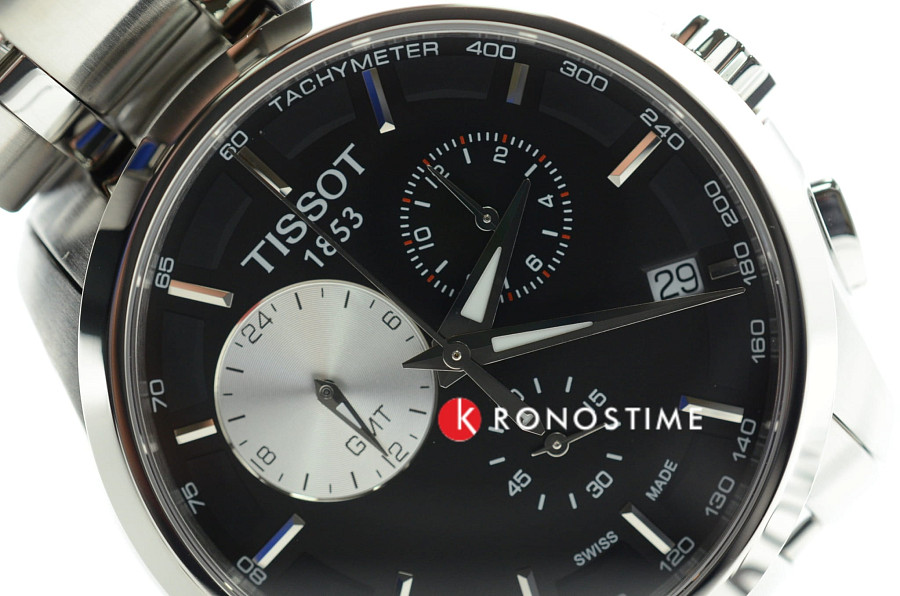 Часы Tissot Couturier GMT T035.439.11.051.00 — артикул T0354391105100
