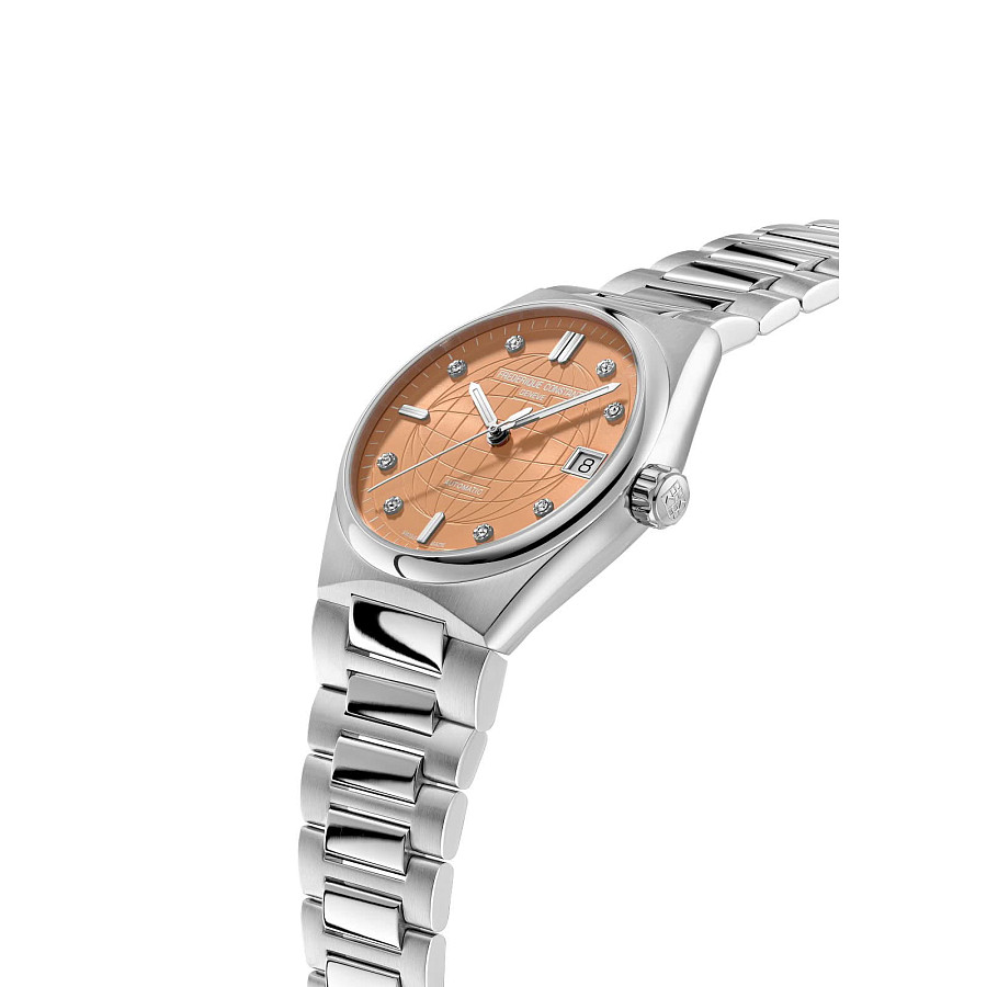 Часы Frederique Constant Highlife Ladies Automatic FC-303OD2NH6B — механические, металл сталь