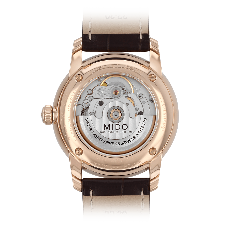 Часы Mido Baroncelli M8600.3.13.4 — механические, сталь металл