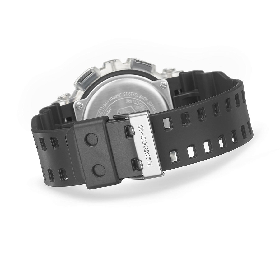 Часы Casio G-Shock GA-100SKC-1A — мужские, пластик