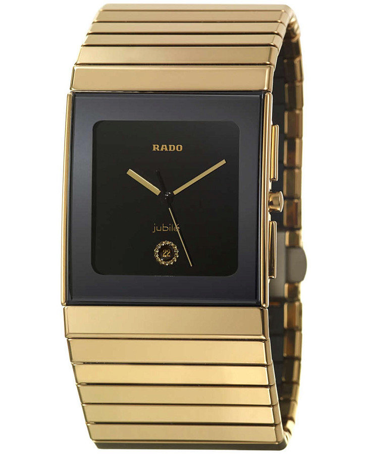 Часы Rado Ceramica R21892702 — мужские, черный