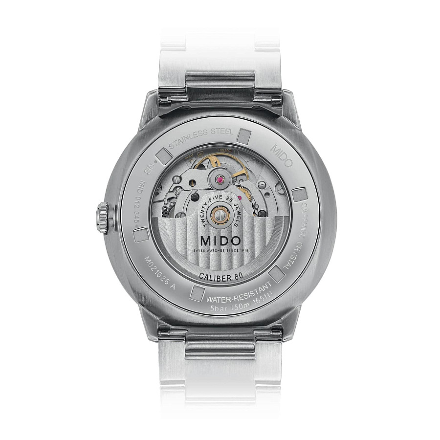 Часы Mido Commander Big Date M021.626.11.091.00 — механические, сталь металл