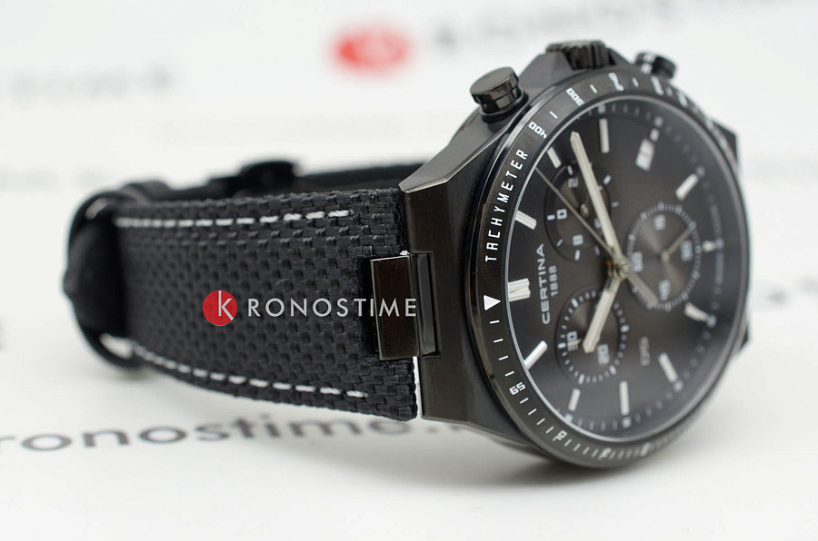 Часы Certina DS-7 Chronograph C043.417.38.081.00 — мужские, тканевый
