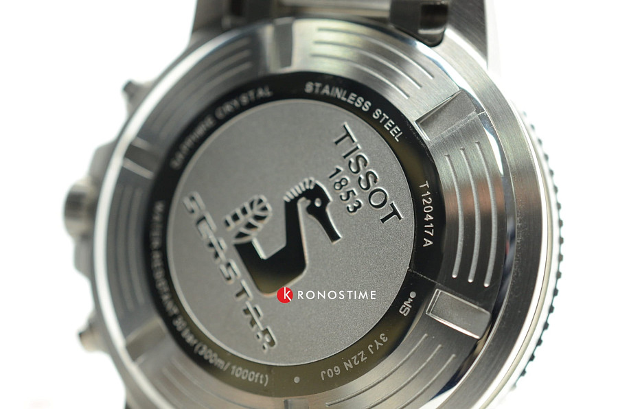 Часы Tissot Seastar 1000 Chronograph Special Edition T120.417.11.041.01 — Швейцария, кварцевые