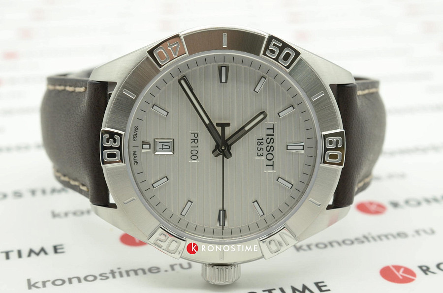 Часы Tissot PR 100 Sport Gent T101.610.16.031.00 — серебристый, сталь металл