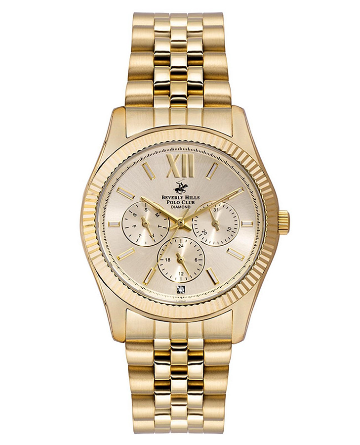 Часы Beverly Hills Polo Club BP3082C.110 — женские, золотой