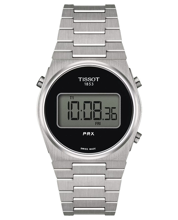 Часы Tissot PRX Digital T137.263.11.050.00 — мужские, антрацитовый