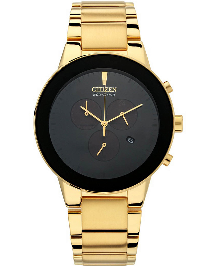 Часы Citizen Eco-Drive Axiom AT2242-55E — мужские, черный