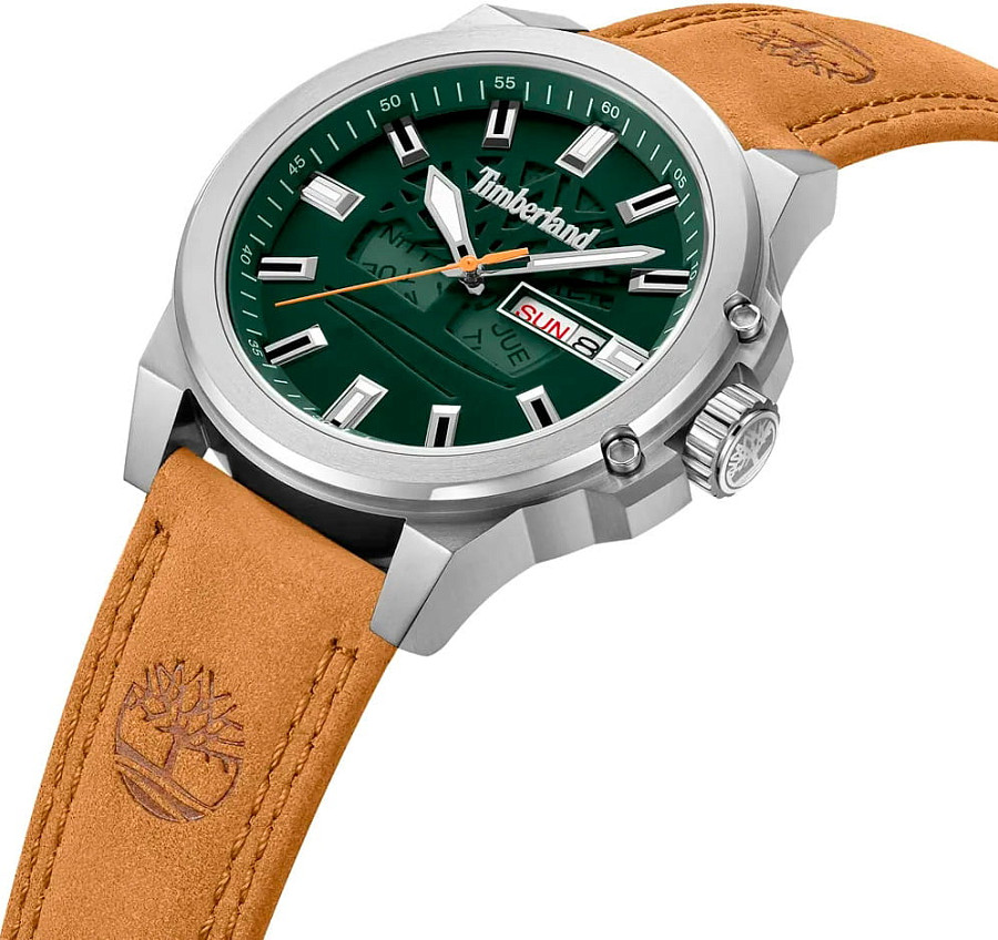 Часы Timberland Canfield TDWGB0040802 — мужские, кожаный