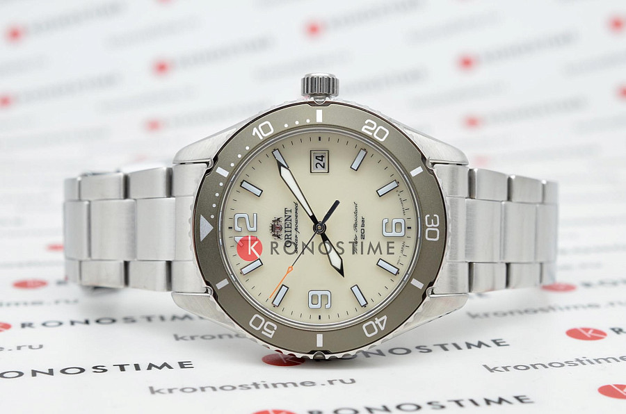 Часы Orient Mako Kamasu RA-WJ0003S (RN-WJ0003S) — кварцевые, алюминий сталь металл