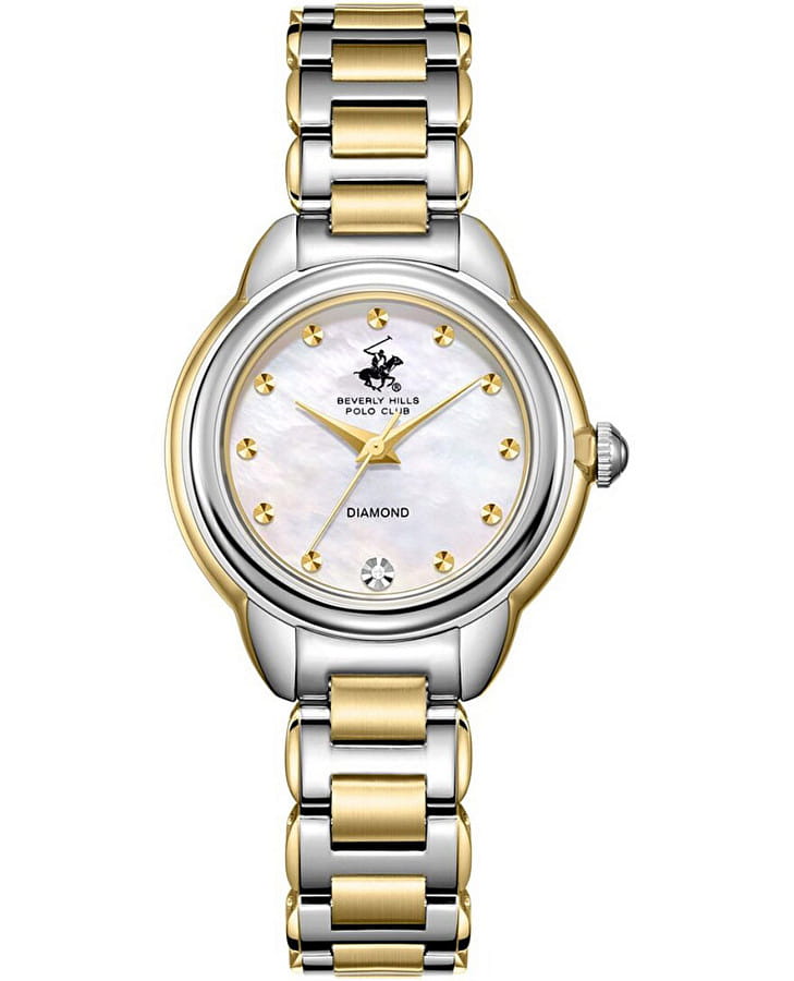Часы Beverly Hills Polo Club Ladies Quartz BP3883C.220 — женские, перламутровый