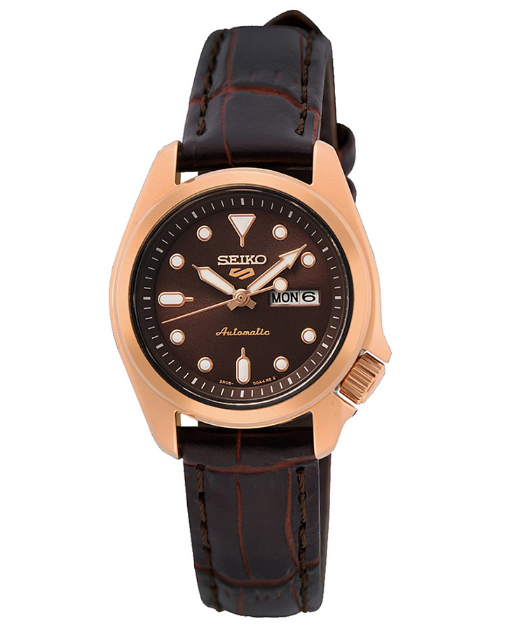 Часы Seiko 5 Sports SKX series SRE006K1S — мужские, коричневый