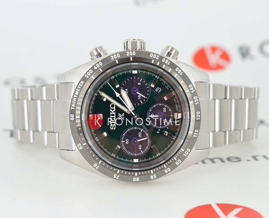 Часы Seiko Prospex Speedtimer SSC933P1 — кварцевые, металл сталь