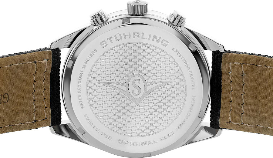 Часы Stuhrling Aviator 4001.2 — сталь металл, США