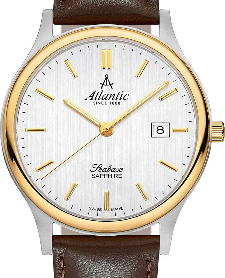 Часы Atlantic Seapair 60343.43.21 — кварцевые, сталь металл