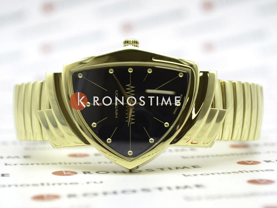 Часы Hamilton Ventura Quartz H24301131 — кварцевые, сталь металл