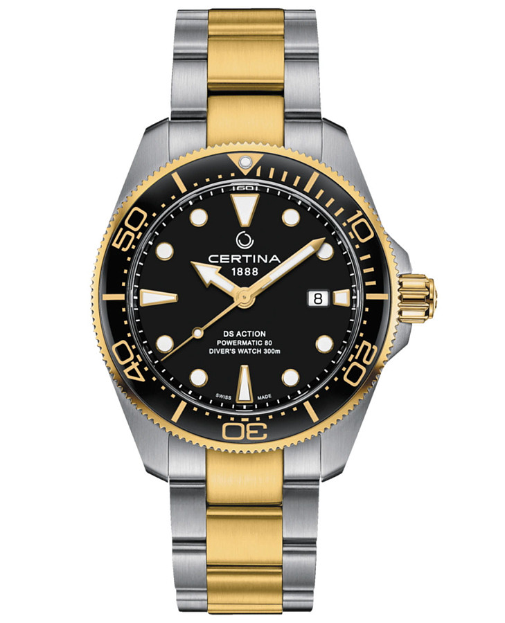 Часы Certina DS Action Diver C032.607.22.051.00 — мужские, черный