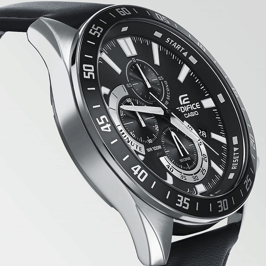 Часы Casio Edifice EFV-620L-1AVUDF (EFV-620L-1A) — металл сталь, Япония
