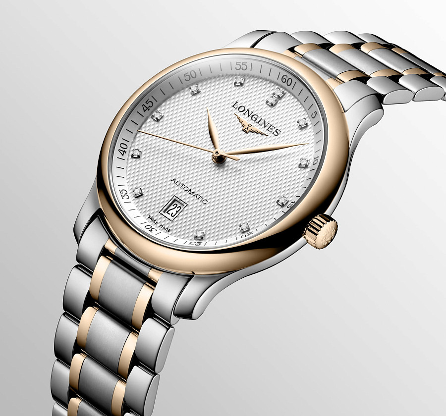 Часы Longines Master Collection L2.628.5.97.7 — нержавеющая сталь + золото 18к, женские