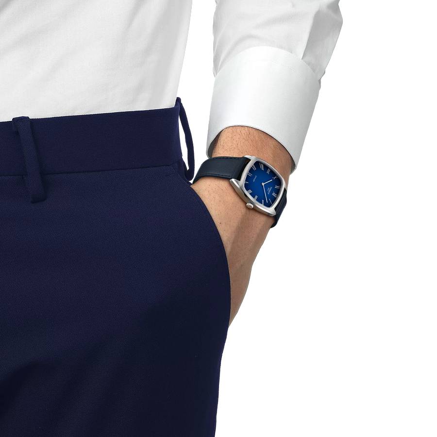 Часы Tissot Stylist T159.909.16.043.00 — кожаный, мужские