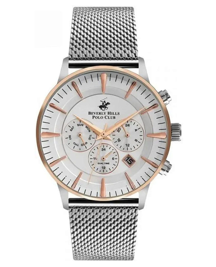 Часы Beverly Hills Polo Club BP3120X.530 — мужские, белый