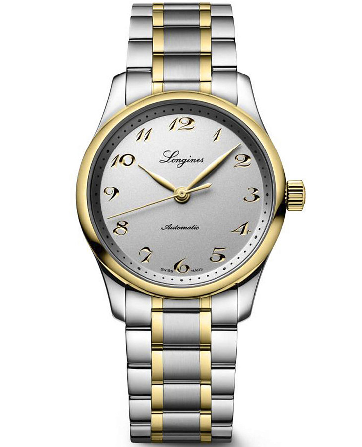 Часы Longines Master Collection L2.357.5.72.7 — женские, серый