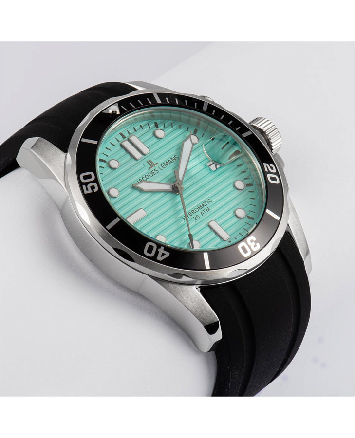 Часы Jacques Lemans Hybromatic 1-2170C — металл сталь, Австрия