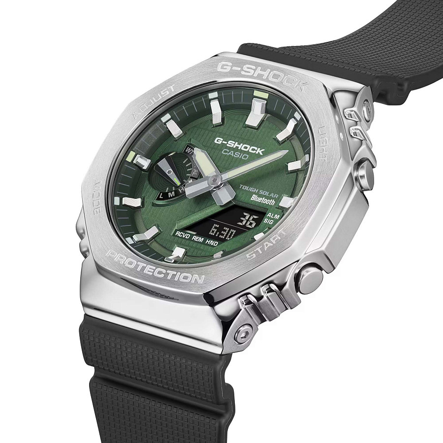 Часы Casio G-Shock GBM-2100A-1A3 — сталь, Япония