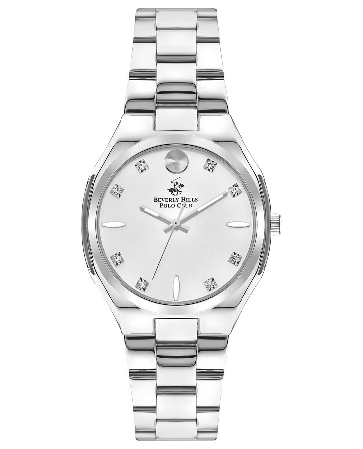 Часы Beverly Hills Polo Club BP3385C.330 — женские, серебристый