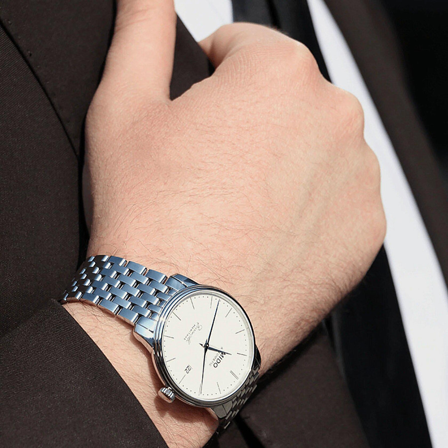 Часы Mido Baroncelli Heritage Gent M027.407.11.010.00 — артикул M0274071101000
