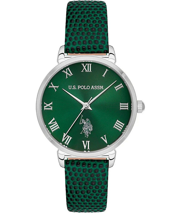 Часы U.S. Polo Assn. Stile USPA2077-03 — женские, зеленый