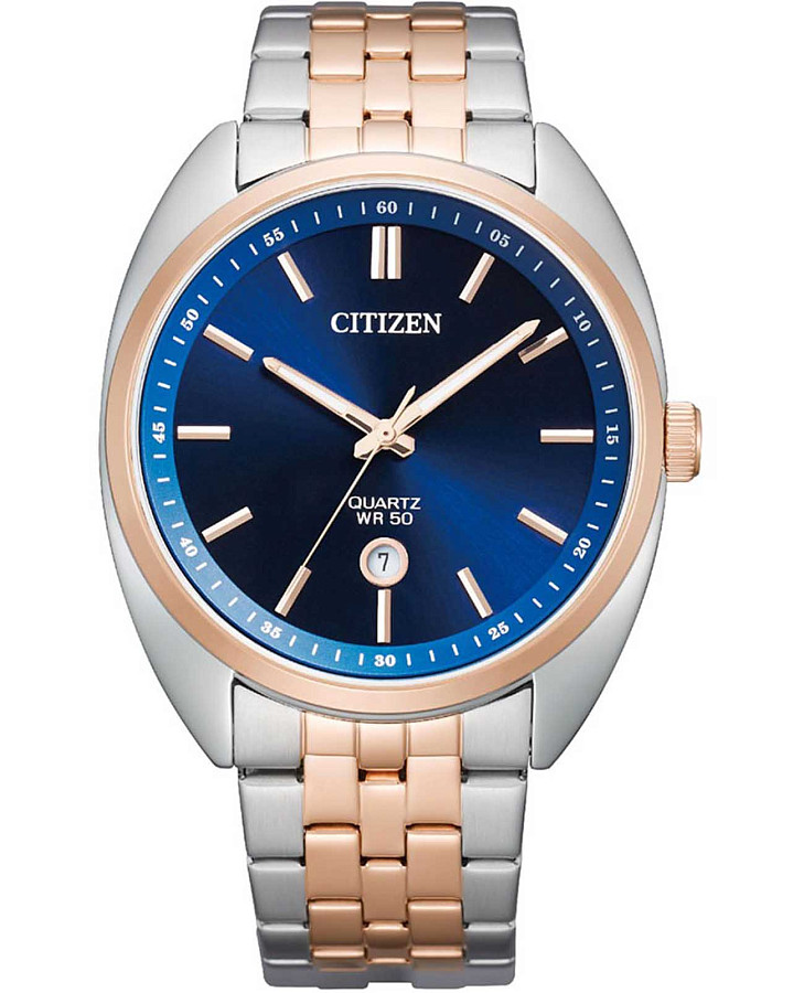Часы Citizen Basic BI5096-53L — мужские, синий
