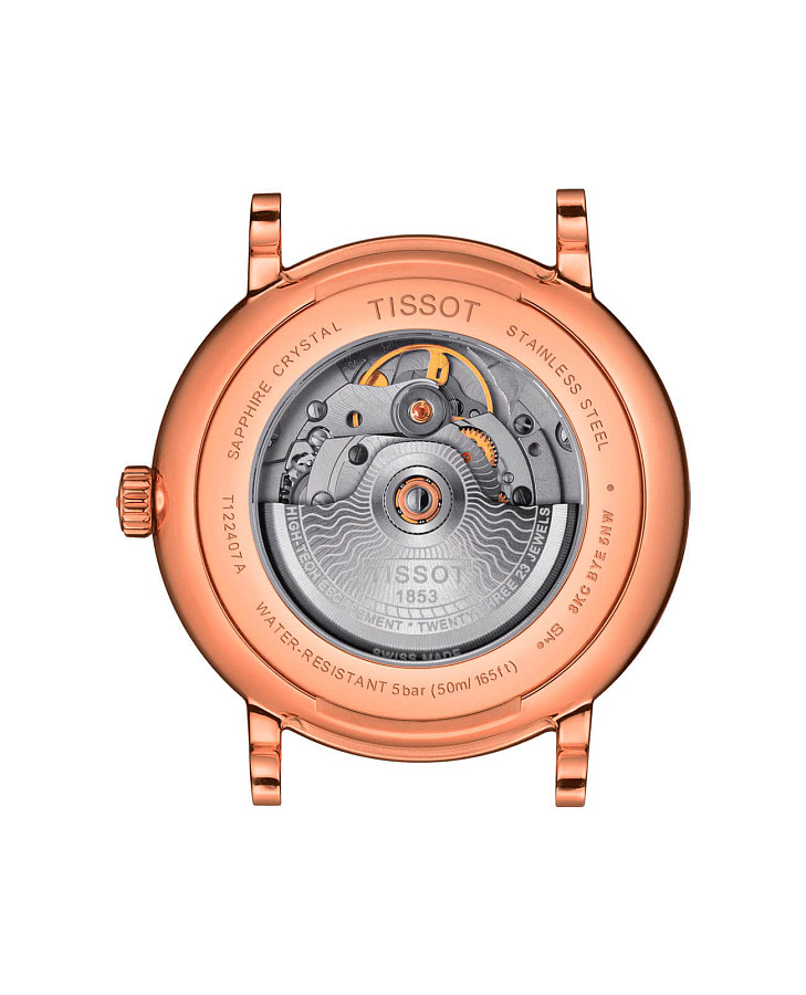 Часы Tissot Carson Powermatic 80 T122.407.33.031.00 — сталь металл, Швейцария