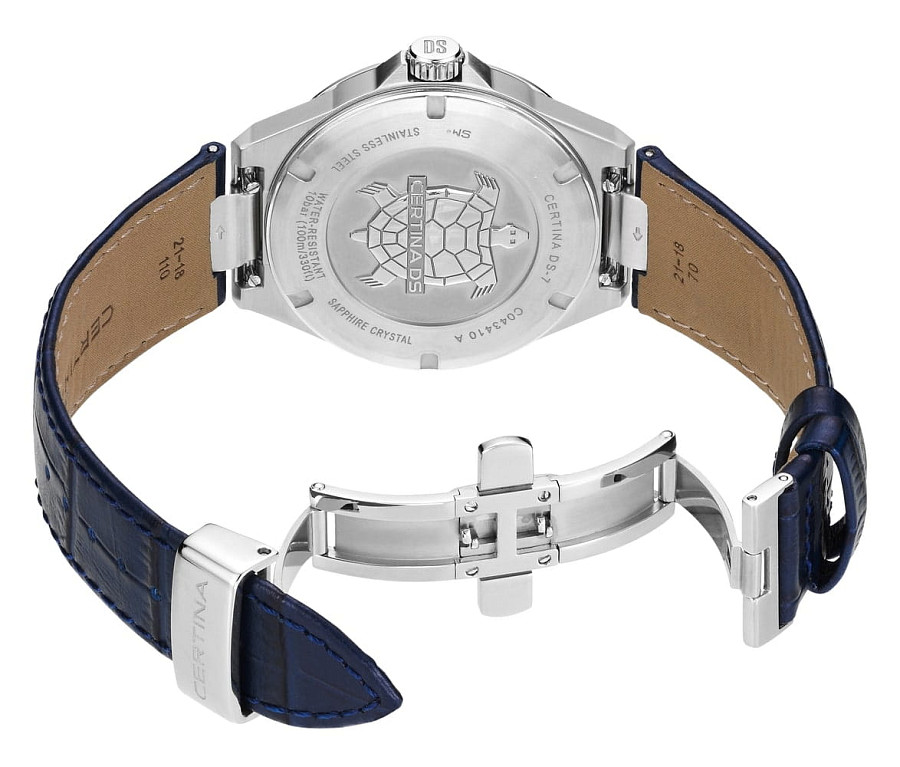 Часы Certina DS-7 Quartz C043.410.16.041.00 — кожаный, мужские