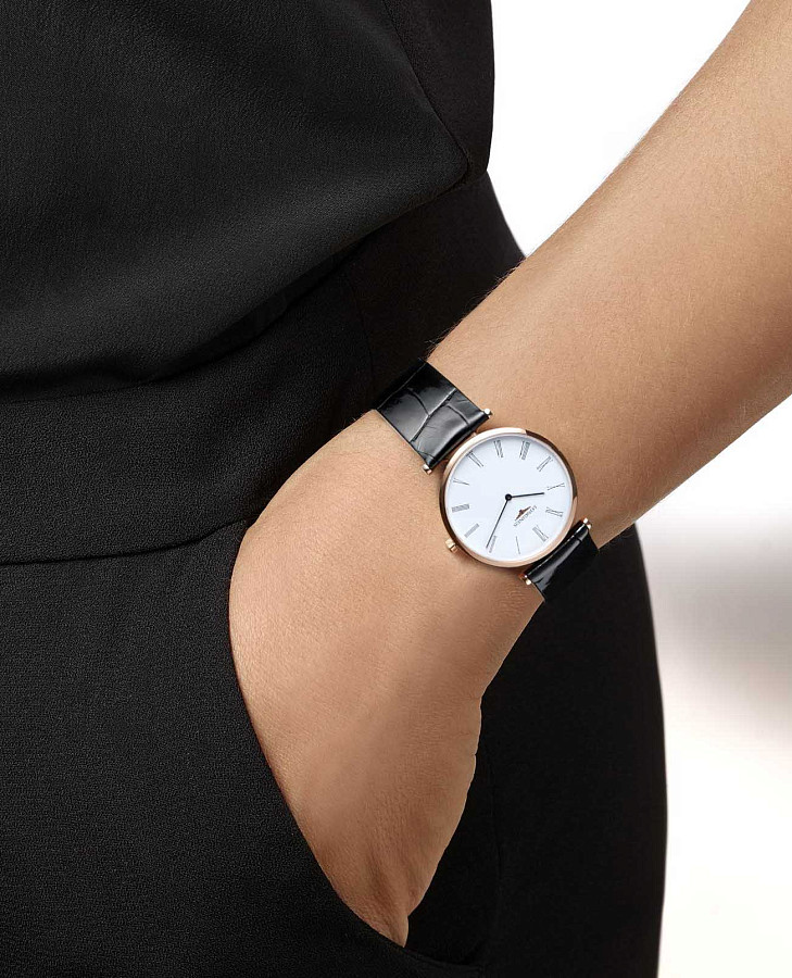 Часы Longines La Grande Classique L4.709.1.21.2 — кварцевые, металл сталь