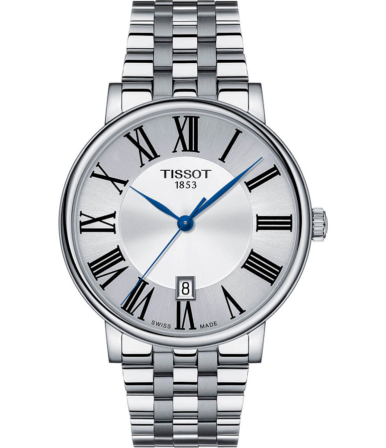 Часы Tissot Carson Premium T122.410.11.033.00 — мужские, серебристый