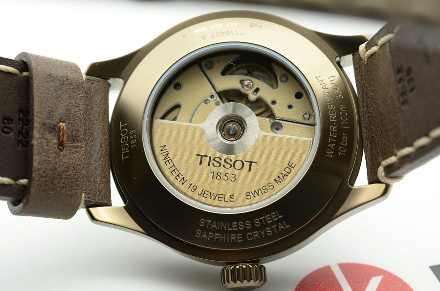 Часы Tissot Gent XL Swissmatic T116.407.36.051.00 — черный, механические